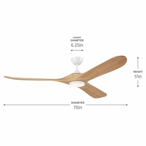 Mylo 70" Ceiling Fan efficient ceiling fans for home cooling