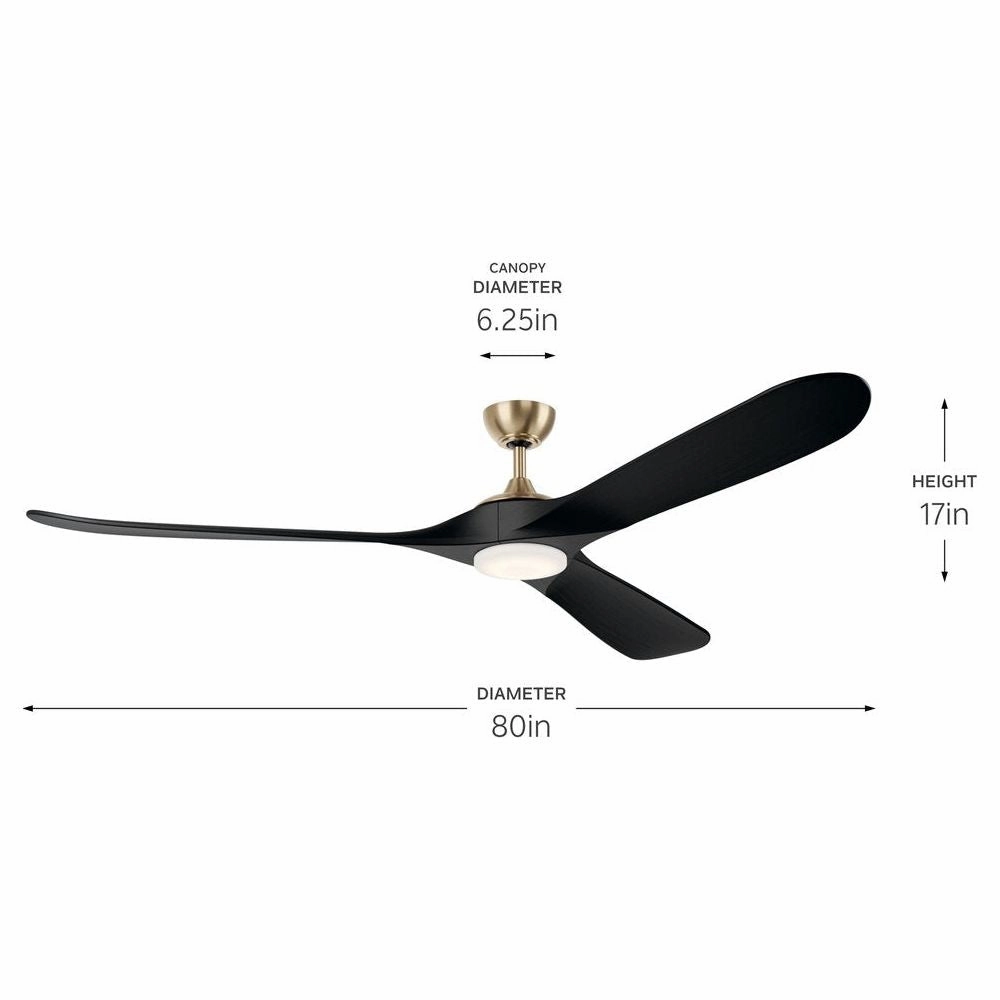 Mylo 80" Ceiling Fan