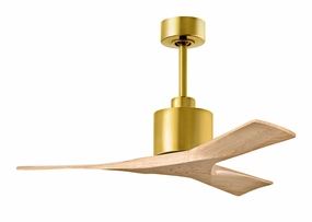 Nan 42"Ceiling Fan Brushed Brass cool breeze fans for quiet operation