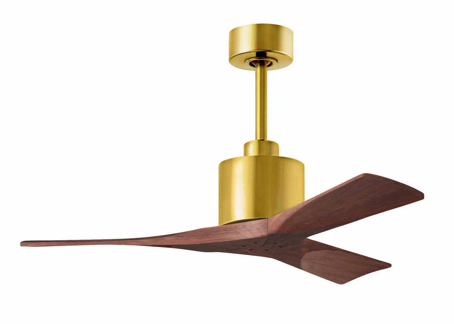 Nan 42"Ceiling Fan Brushed Brass small electric fans for personal cooling