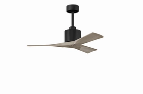 Nan 42"Ceiling Fan Matte Black small electric fans for personal cooling