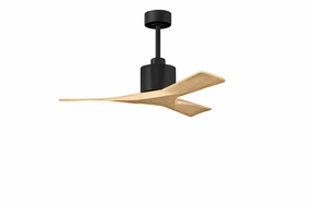 Nan 42"Ceiling Fan Matte Black indoor electric fans with remote control