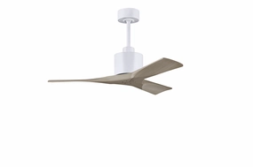 Nan 42"Ceiling Fan Matte White small electric fans for personal cooling