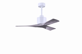 Nan 42"Ceiling Fan Matte White small electric fans for personal cooling