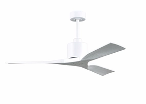 Nan 52"Ceiling Fan Matte White oscillating medium fans with strong airflow