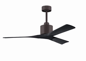 Nan 52"Ceiling Fan Textured Bronze affordable medium fans for summer