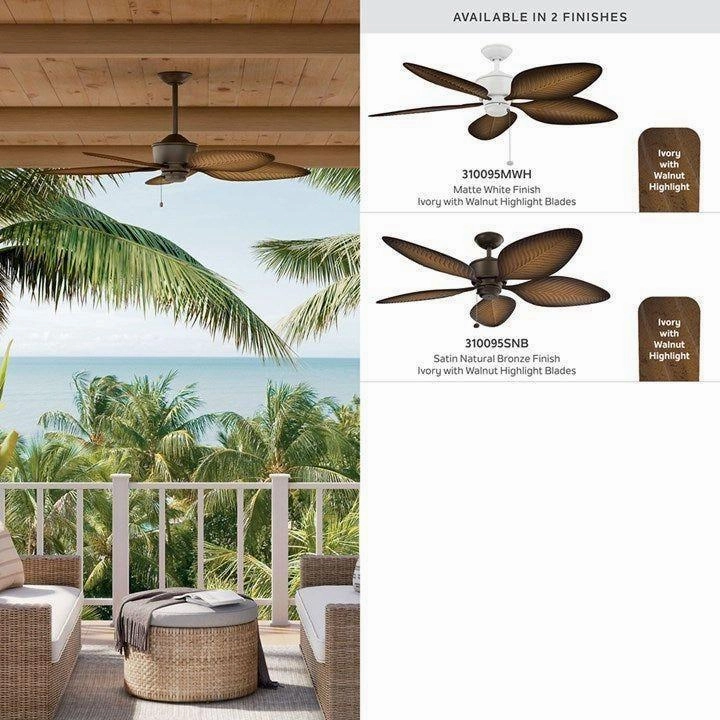 Nani 56" 5-Blade Weather  Outdoor Ceiling Fan