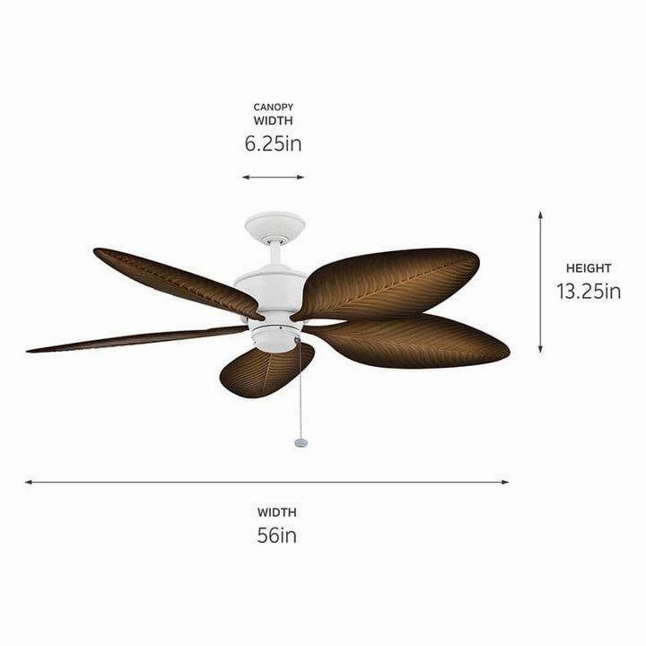 Nani 56" 5-Blade Weather  Outdoor Ceiling Fan