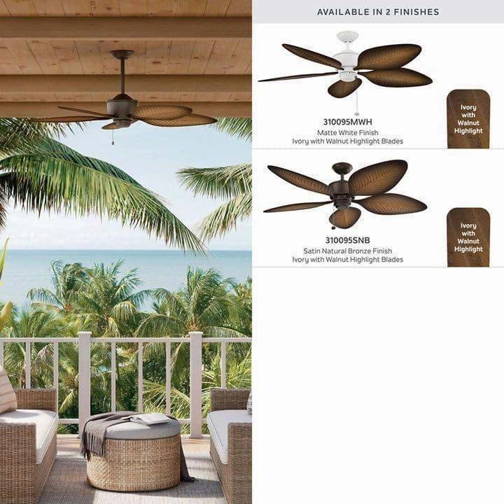 Nani 56" 5-Blade Weather  Outdoor Ceiling Fan