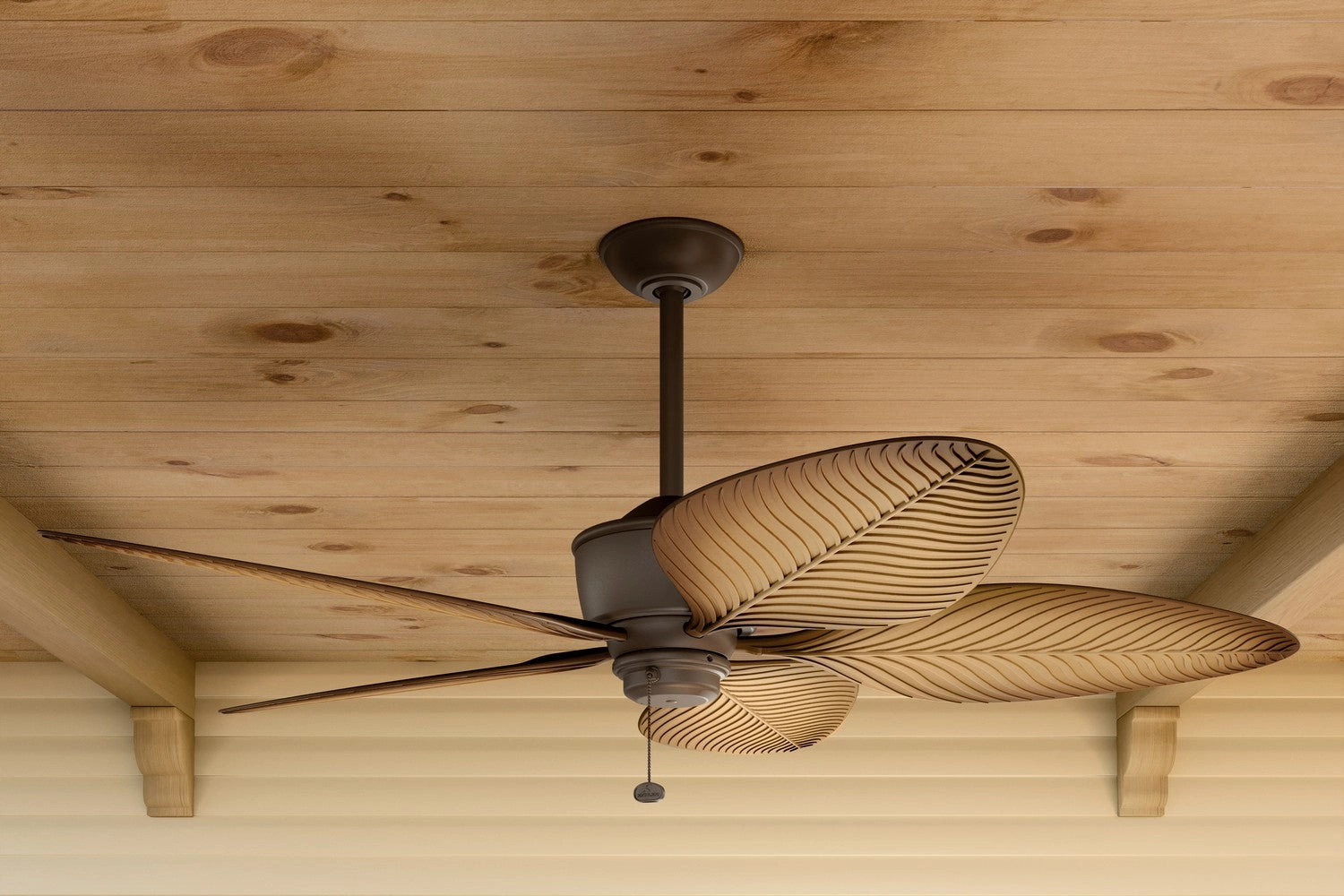 Nani 56"Ceiling Fan Satin Natural Bronze