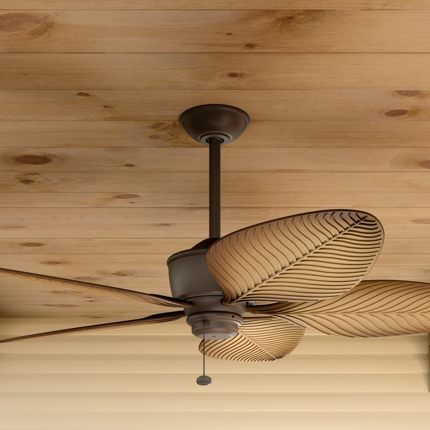 Nani 56"Ceiling Fan Satin Natural Bronze