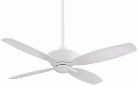 New Era 52"Ceiling Fan White energy-efficient fans for everyday cooling