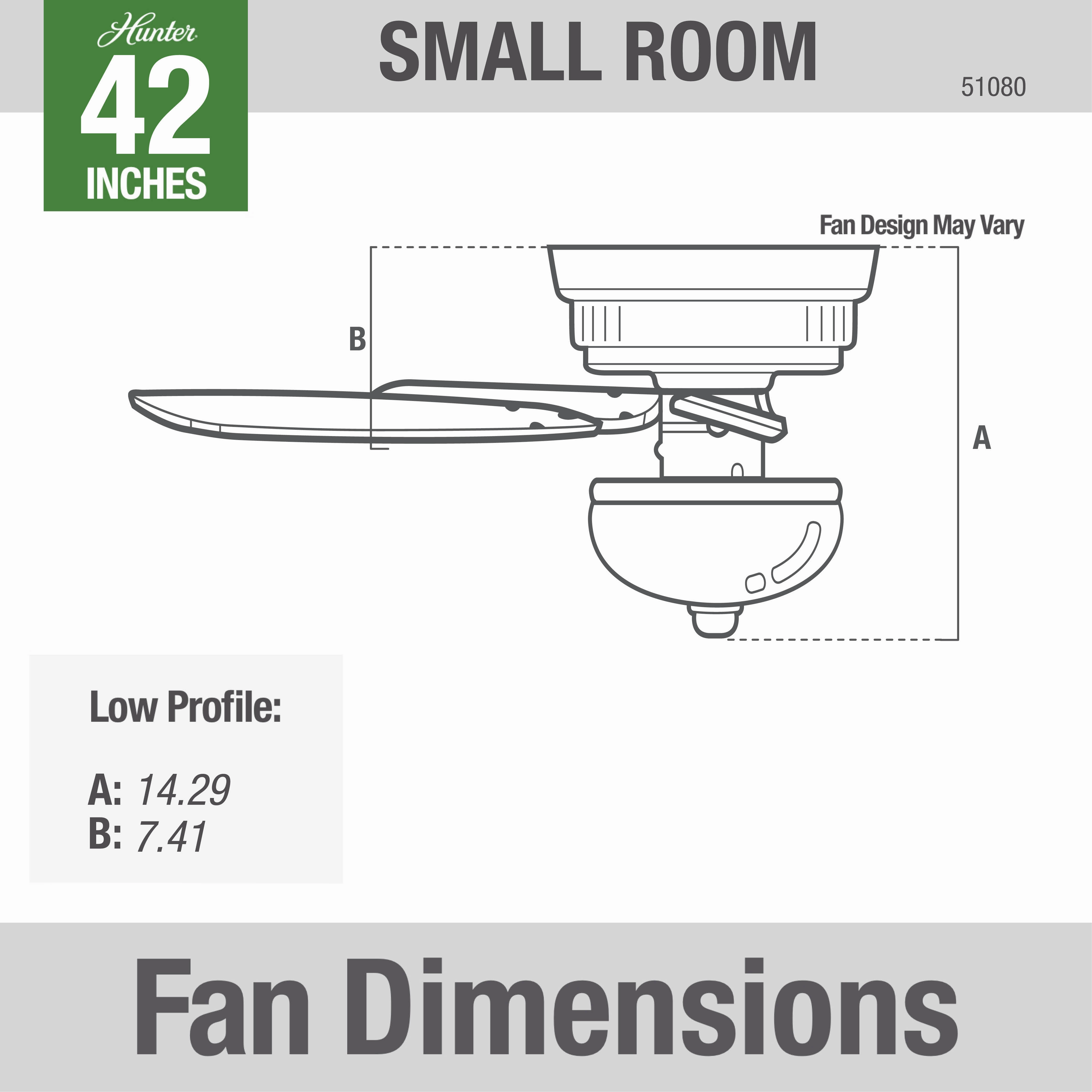 Newsome 42"Ceiling Fan Fresh White