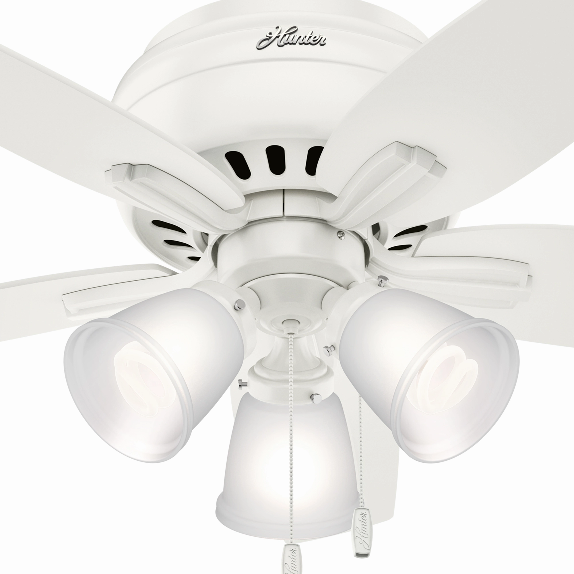 Newsome 42"Ceiling Fan Fresh White