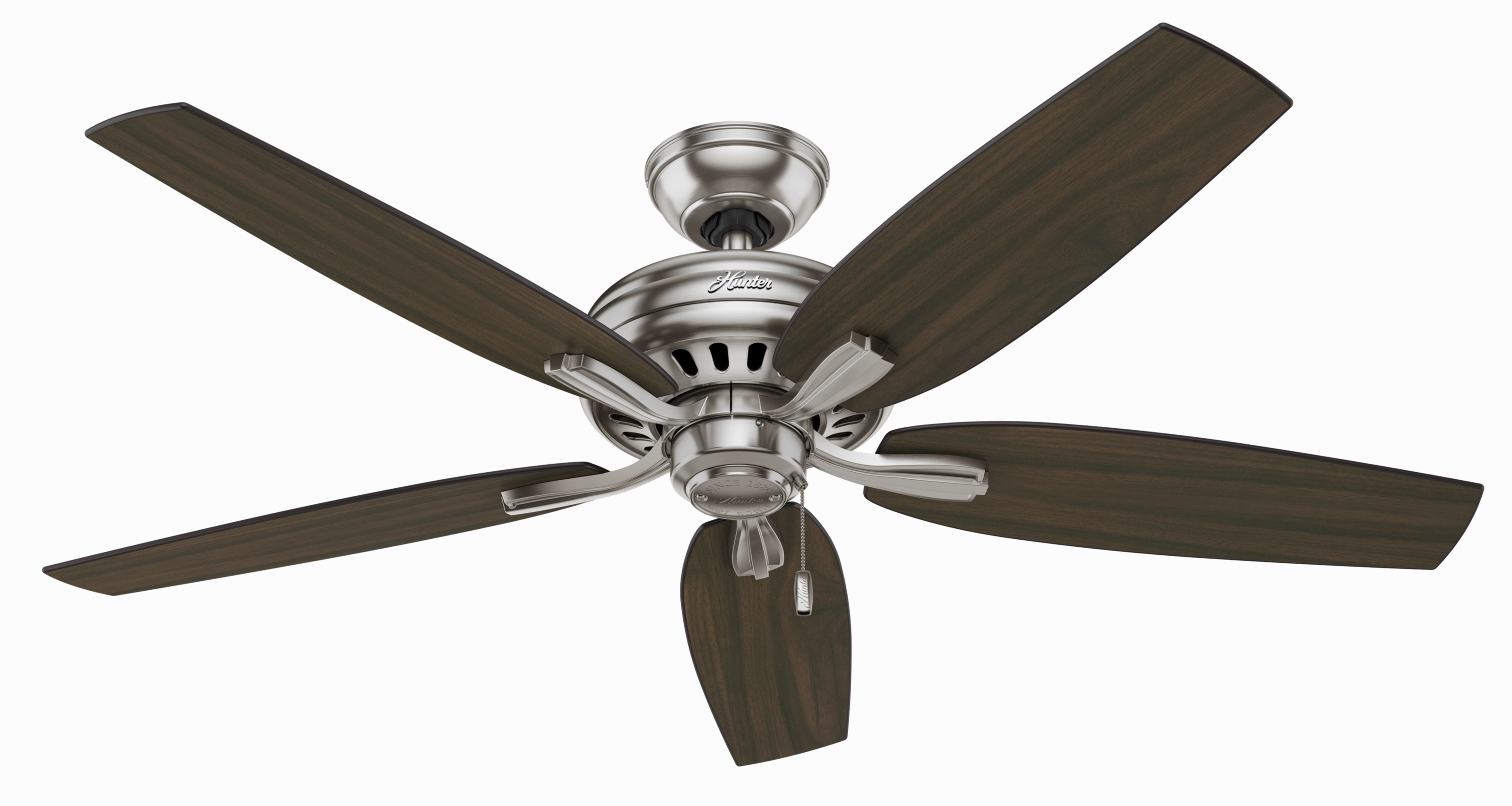 Newsome 52"Ceiling Fan Brushed Nickel