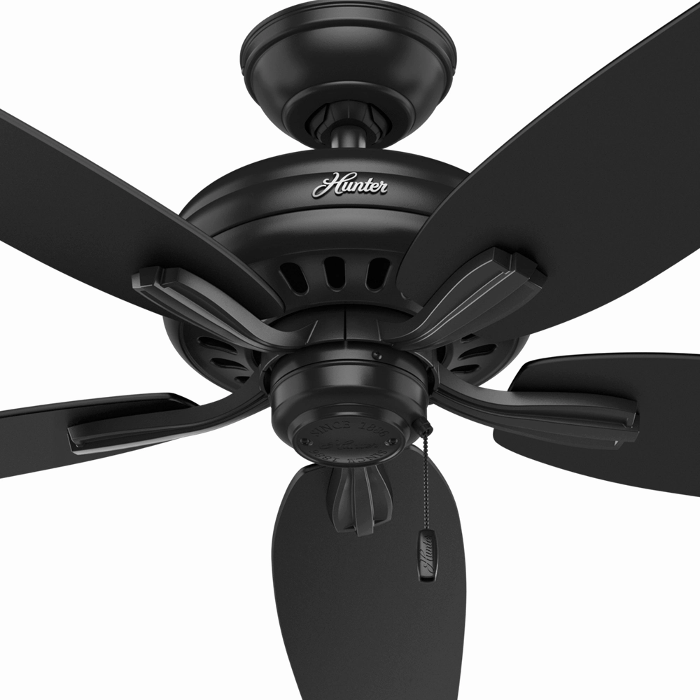 Newsome 52"Ceiling Fan Matte Black