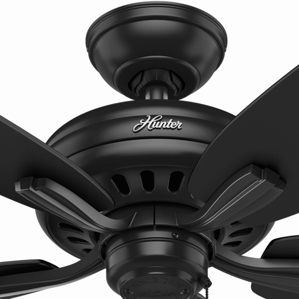 Newsome 52"Ceiling Fan Matte Black