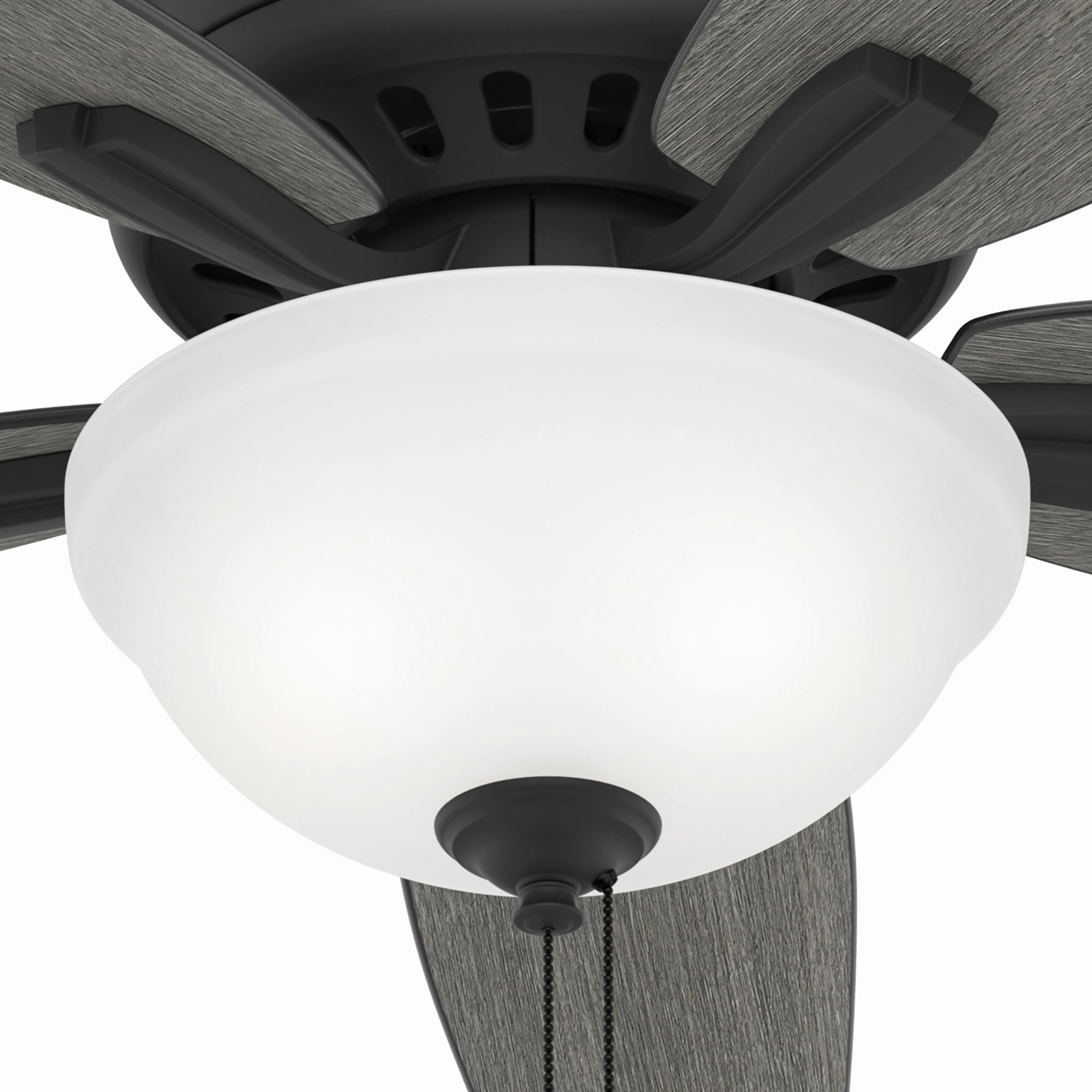 Newsome 52"Ceiling Fan Matte Black