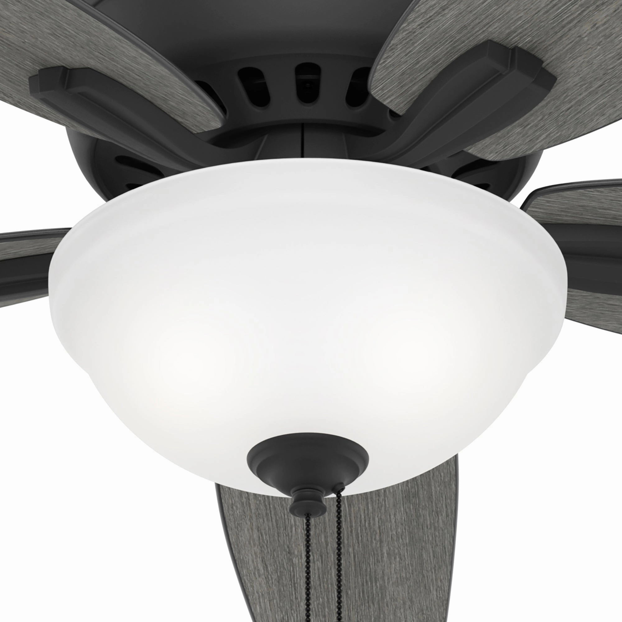 Newsome 52"Ceiling Fan Matte Black