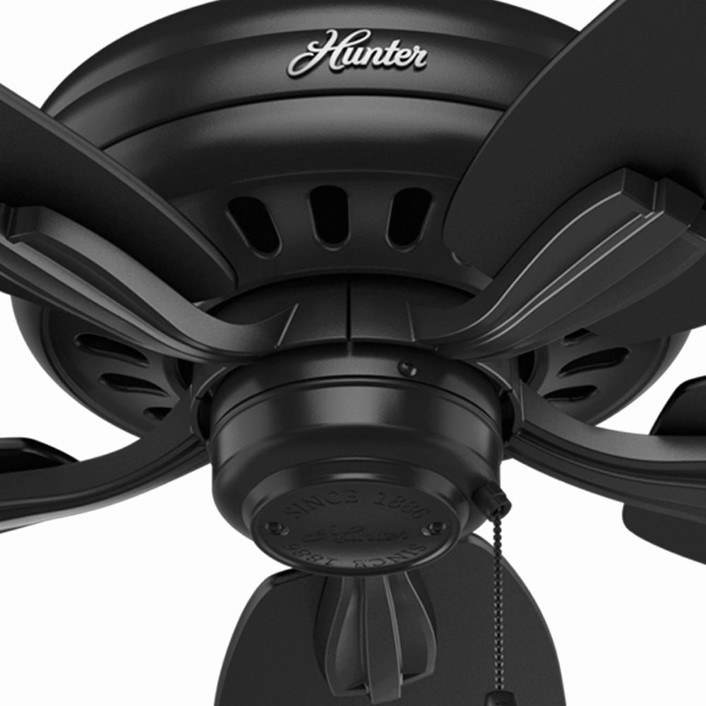 Newsome 52"Ceiling Fan Matte Black