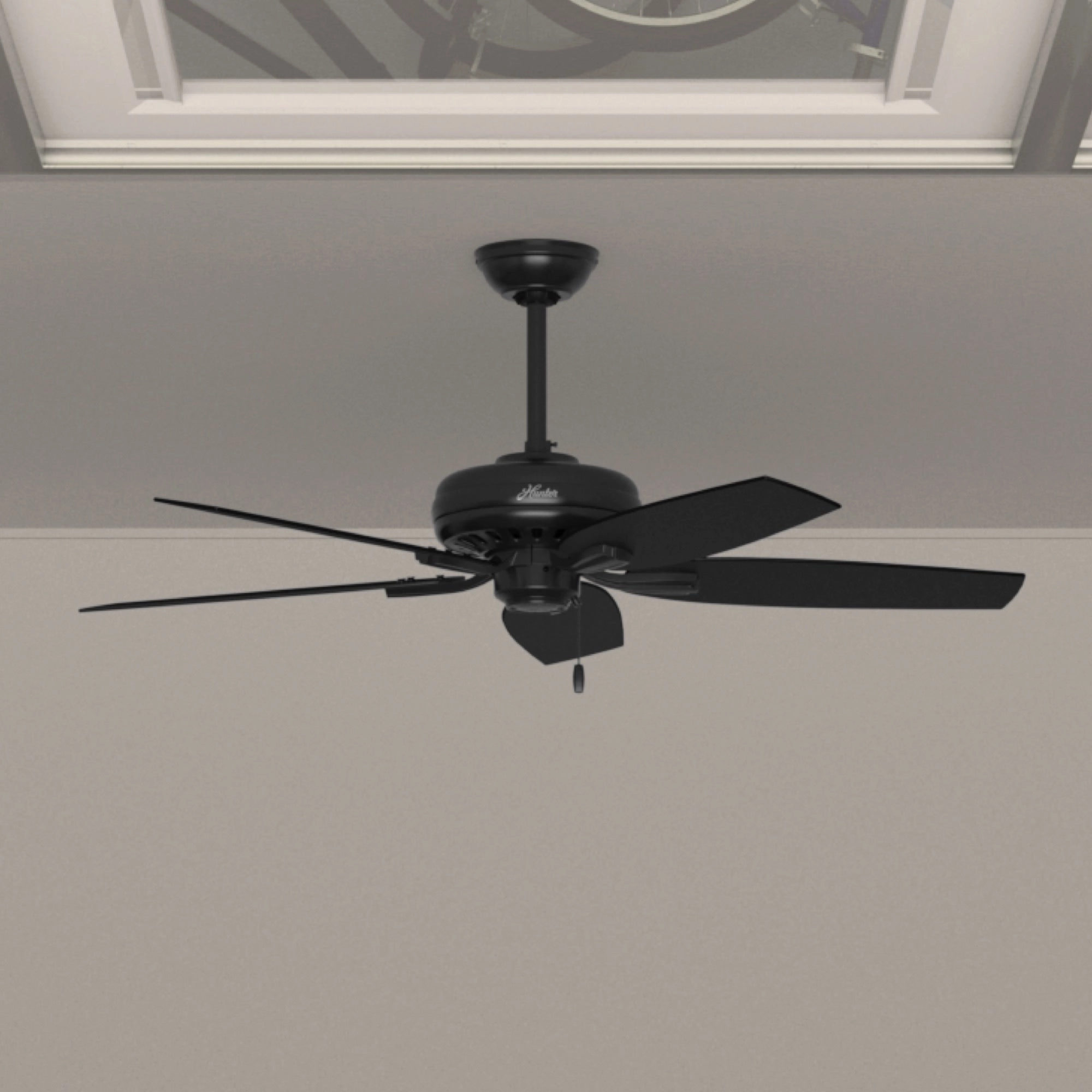 Newsome 52"Ceiling Fan Matte Black