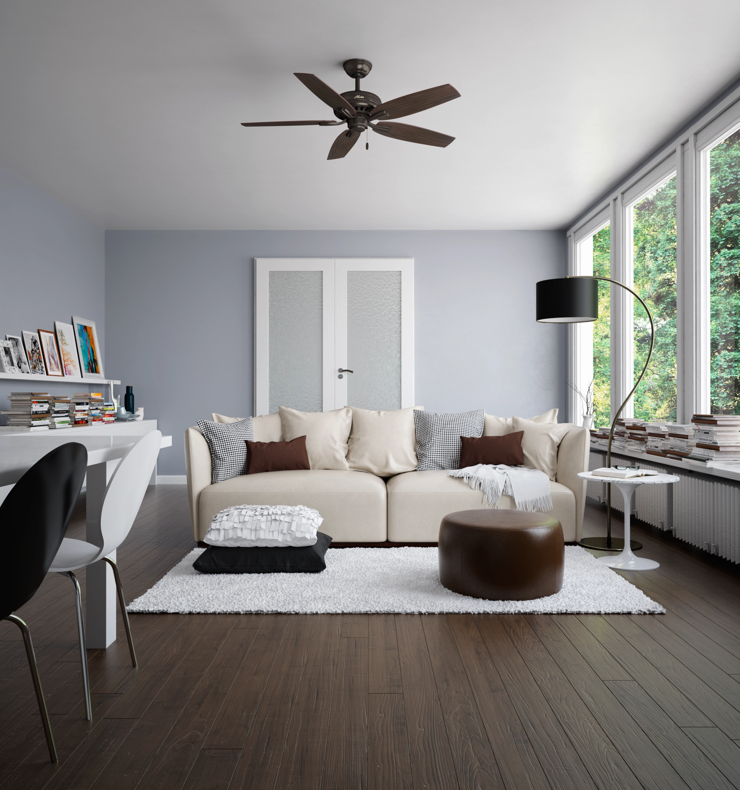 Newsome 52"Ceiling Fan Premier Bronze