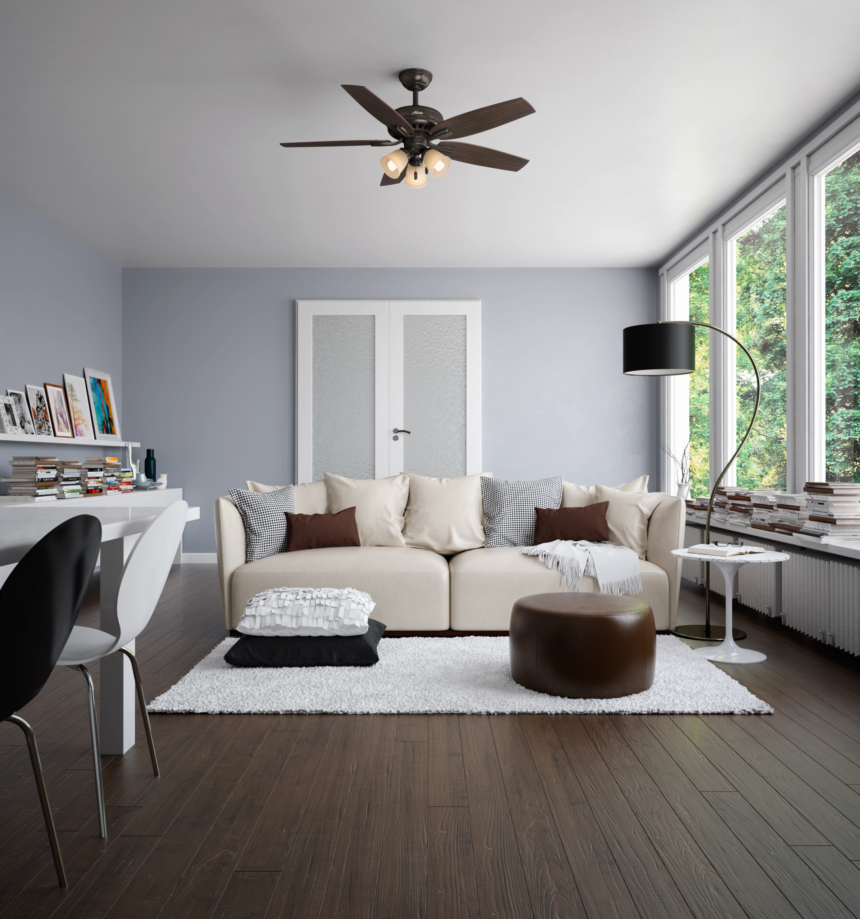 Newsome 52"Ceiling Fan Premier Bronze