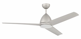 Nitro 54"Ceiling Fan Painted Nickel outdoor exterior fans for patio cooling