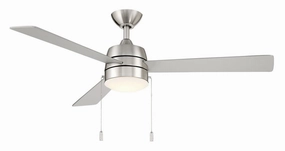 Nolan 52"Ceiling Fan Stainless Steel energy-efficient fans for everyday cooling