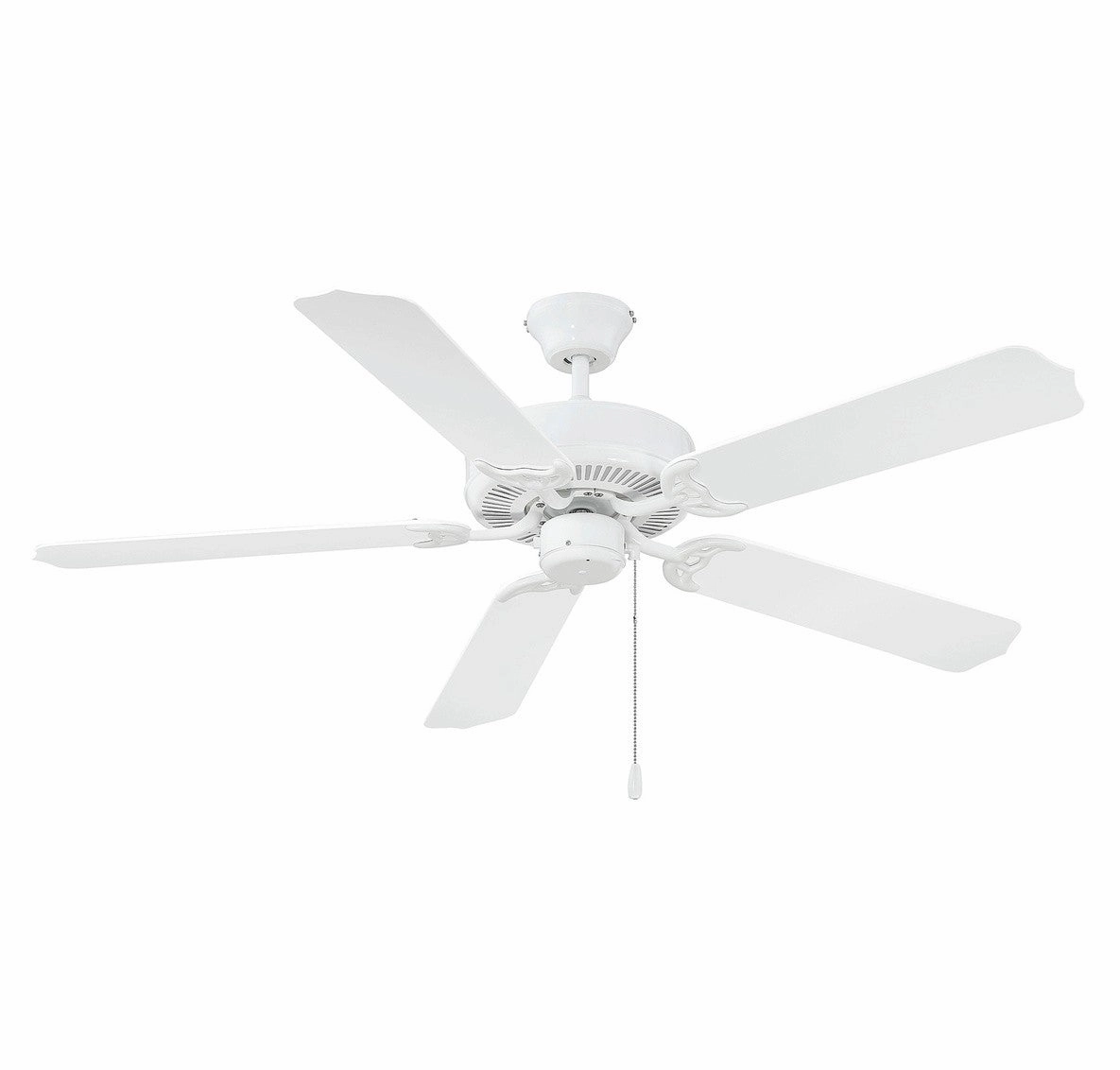 Nomad 52" Outdoor Ceiling Fan White outdoor exterior fans for patio cooling