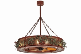 Northwoods Bear 12 Light Chandel-Air versatile medium fans for any space