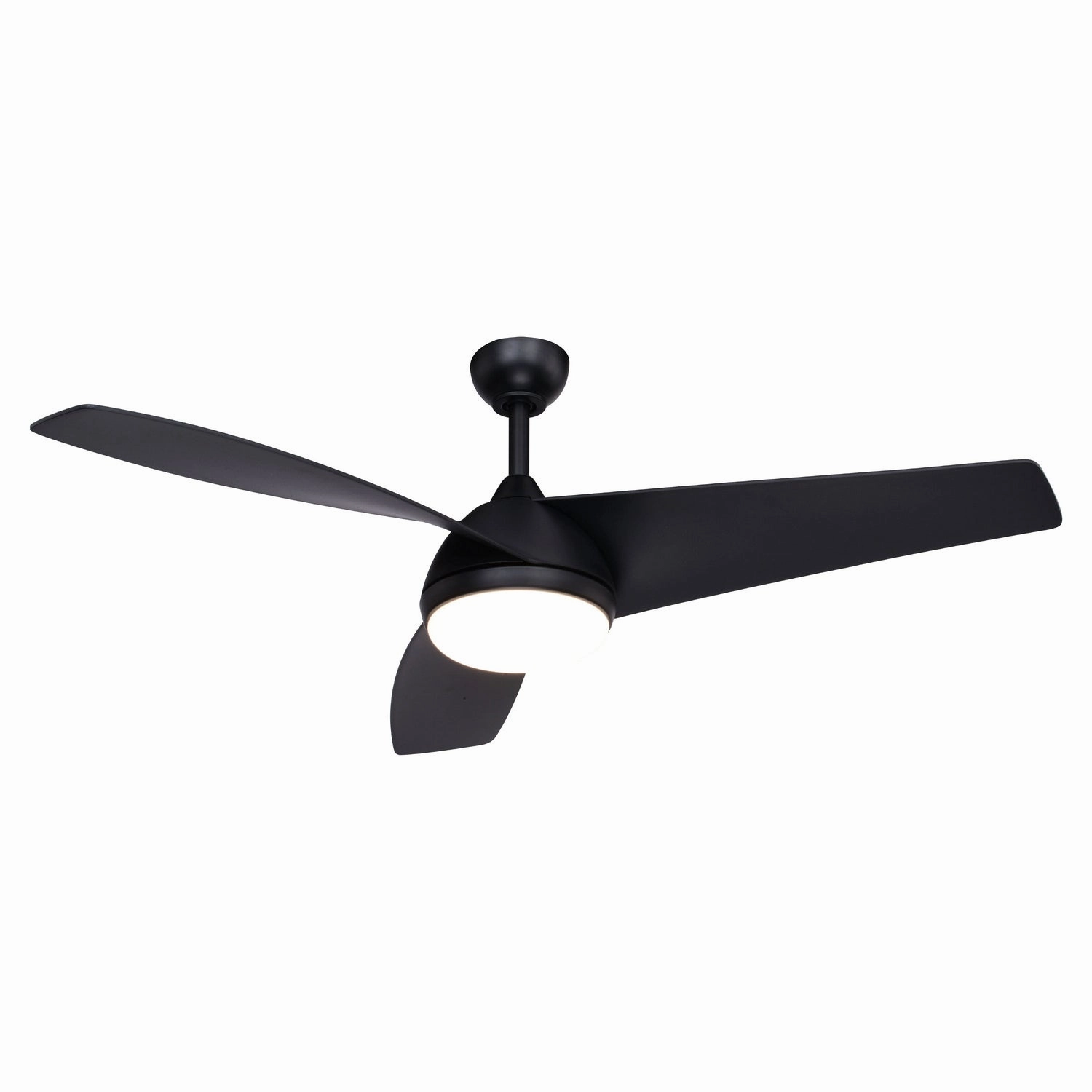 Odell 52"Ceiling Fan Black stylish medium fans for contemporary homes