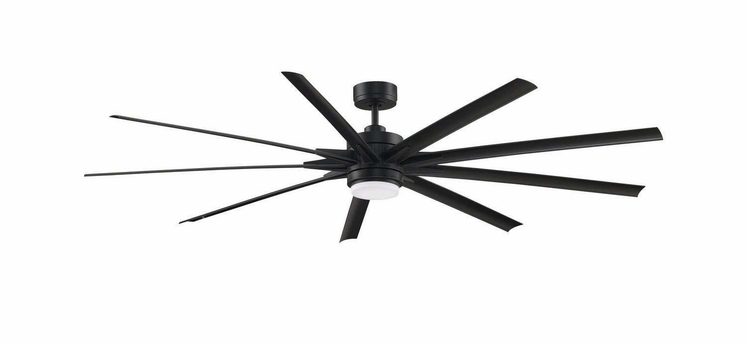 Odyn 84 84"Ceiling Fan Black weatherproof fans for outdoor environments