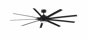 Odyn 84 84"Ceiling Fan Black large electric fans for spacious rooms