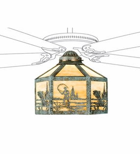One Light Fan Light Shade low-noise fans for peaceful environments