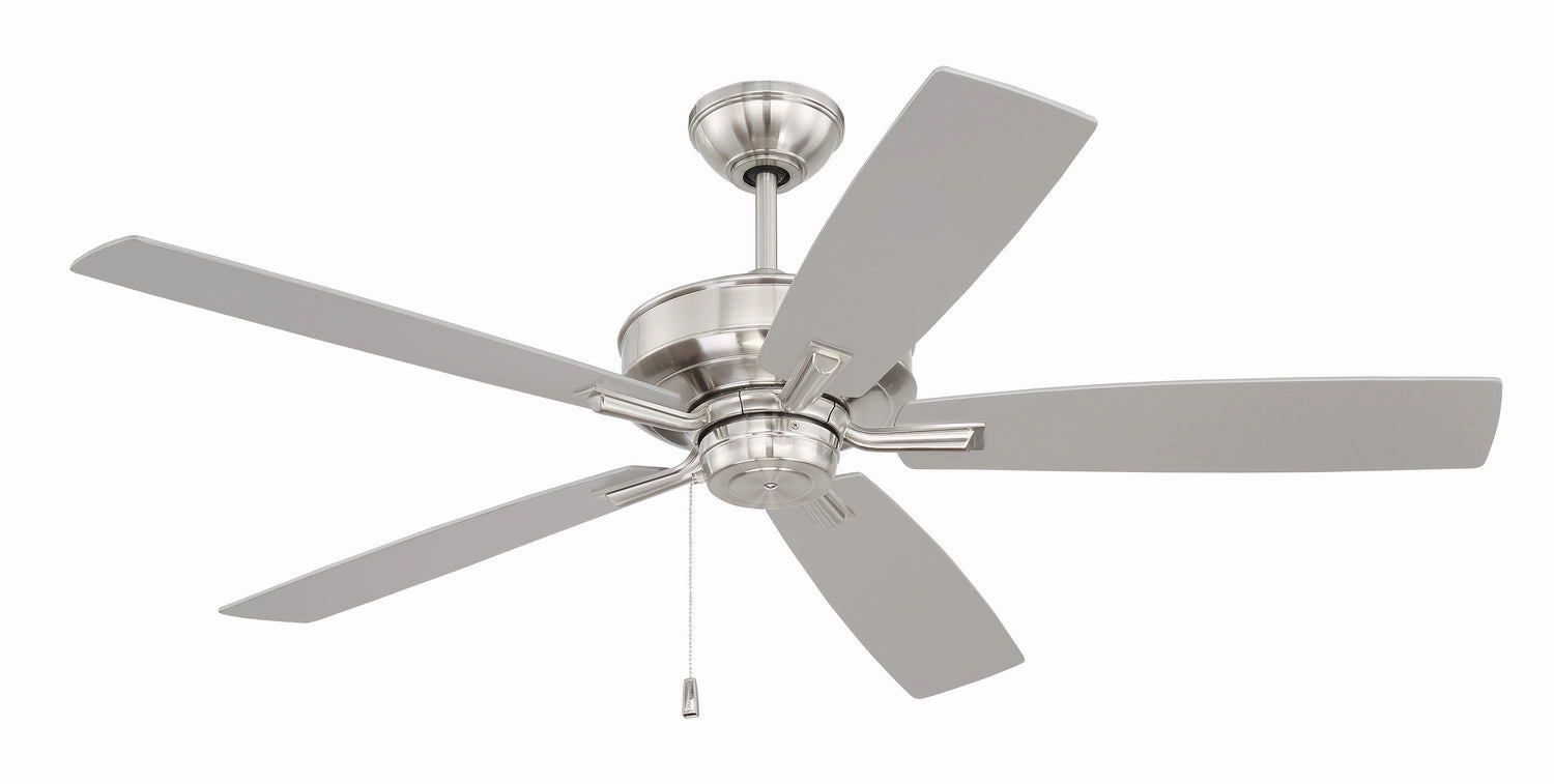 Optimum 52 52"Ceiling Fan Brushed Polished Nickel
