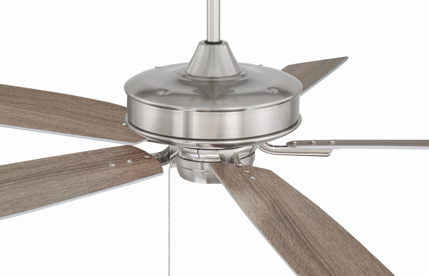 Optimum 52 52"Ceiling Fan Brushed Polished Nickel