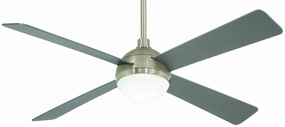 Orb Led 54" Ceiling Fan in Brushed Steel W/ Brushed Nicke powerful indoor fans for whole-room cooling