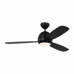 Orbis 52" Ceiling Fan Midnight Black portable electric fans for dorm rooms