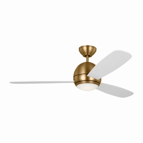 Orbis 52" Ceiling Fan Satin Brass versatile medium fans for any space
