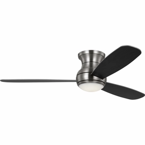 Orbis 52" Hugger LED Ceiling Fan quiet ceiling fans with remote control
