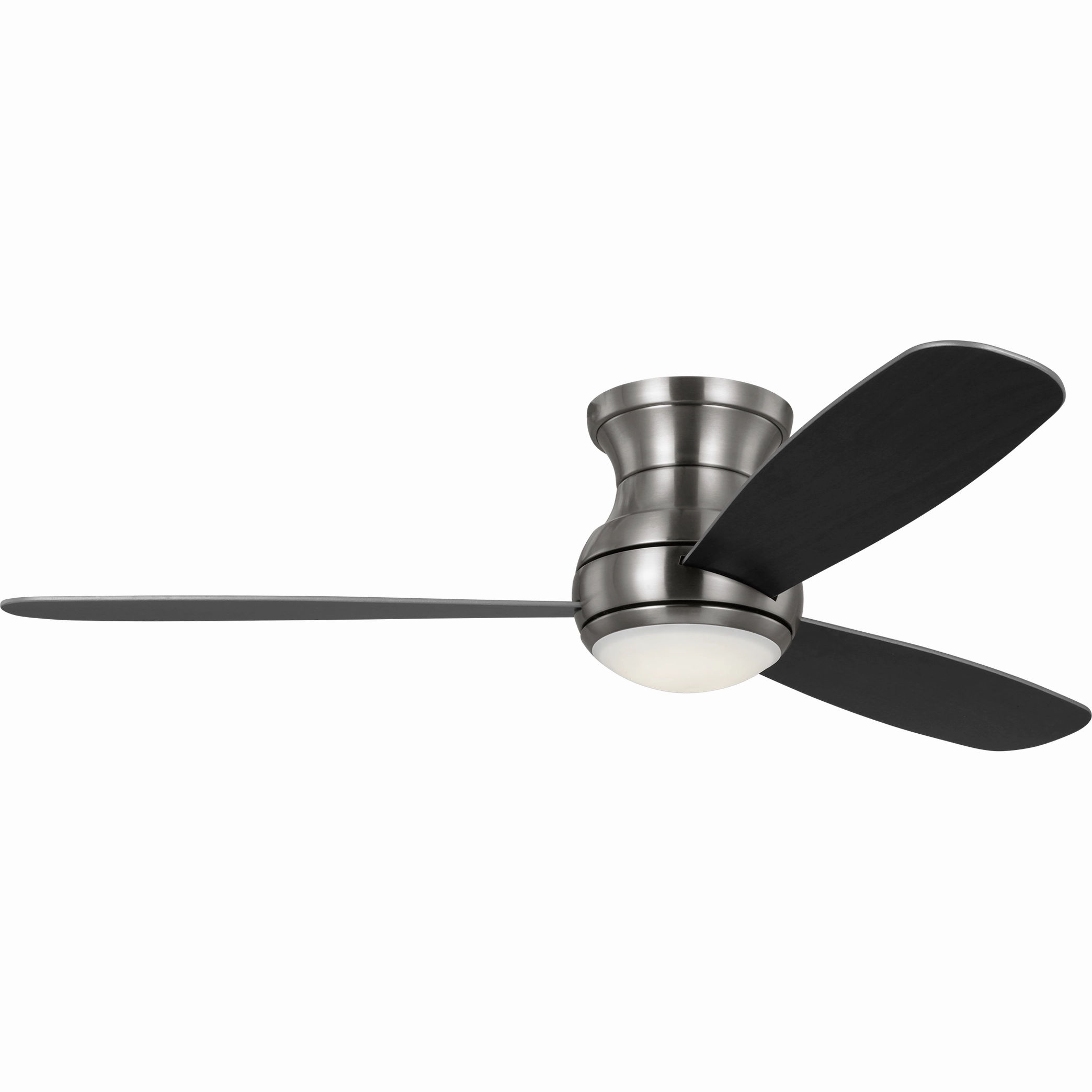 Orbis 52" Hugger LED Ceiling Fan quiet ceiling fans with remote control