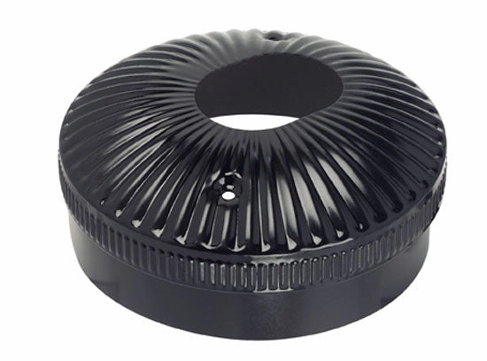 Original Angled Ceiling Mount Black home fans with built-in timer settings
