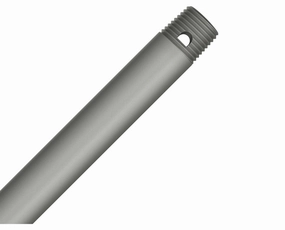 Original Downrod Matte Silver adjustable fans for targeted cooling