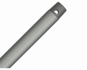 Original Downrod Matte Silver compact electric fans for small spaces