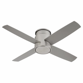 Oslo Hugger 44"Ceiling Fan Satin Nickel ifan smart fans for connected homes
