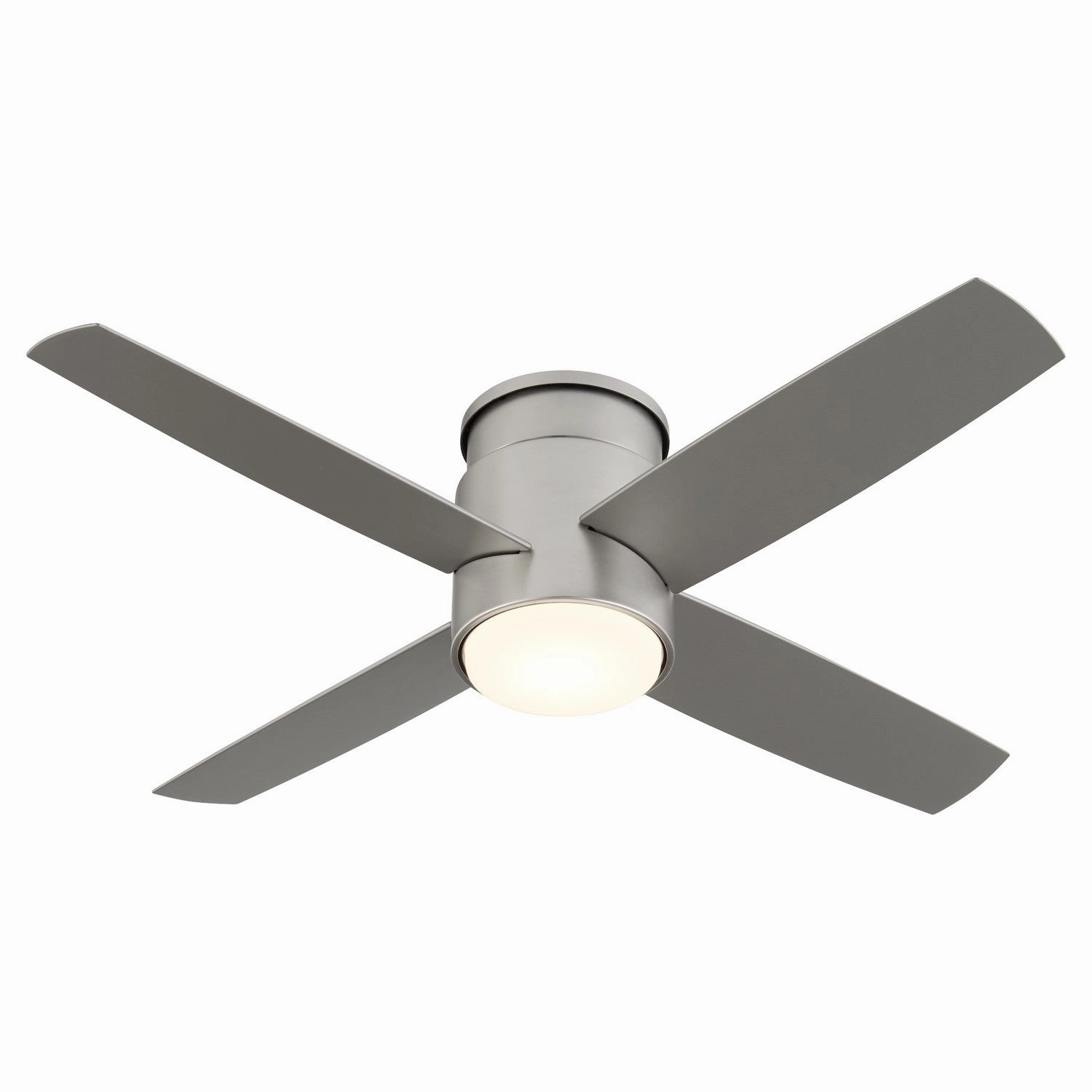 Oslo Hugger 44"Ceiling Fan Satin Nickel