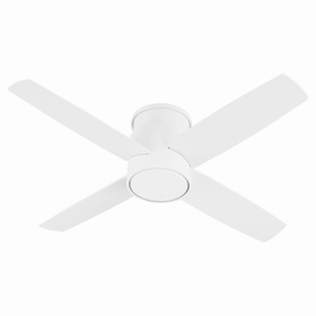 Oslo Hugger 44"Ceiling Fan White best small fans for home and travel
