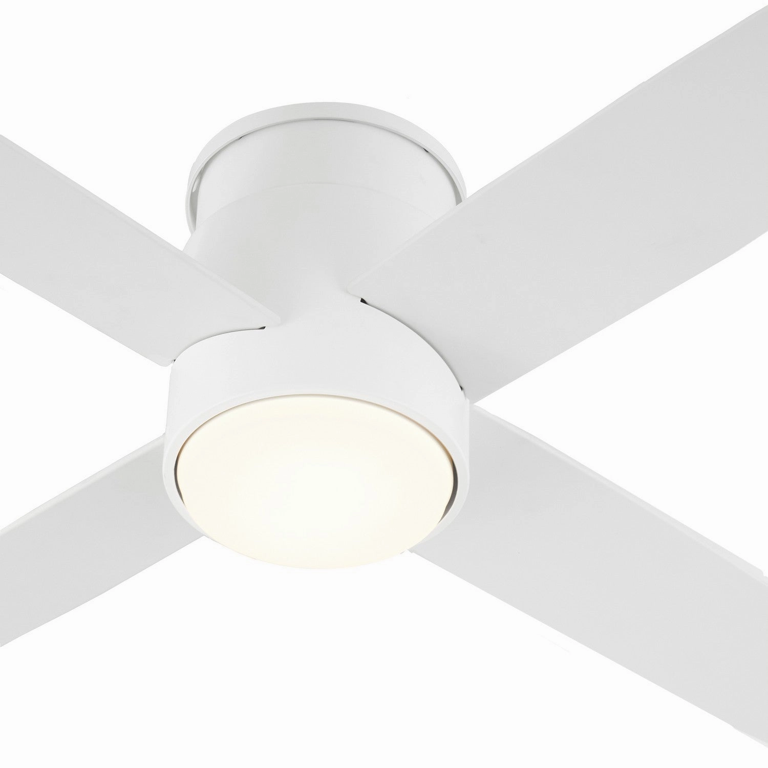 Oslo Hugger 44"Ceiling Fan White