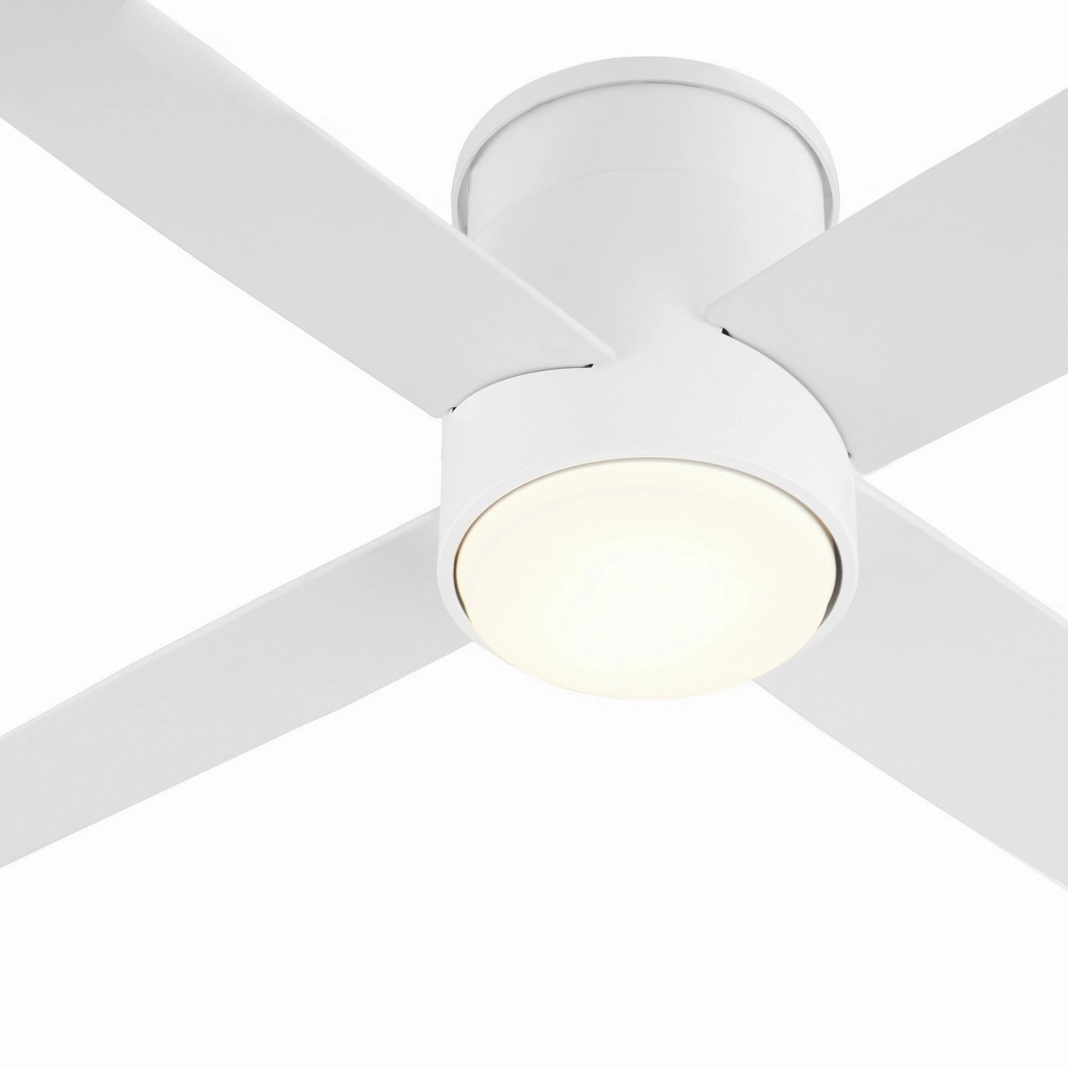 Oslo Hugger 44"Ceiling Fan White